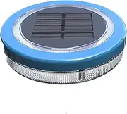 Vriusi Solar Pool Lights, Waterproof Solar Swimming Pool Lights, IP68 Solar Pool Lights, Auto On/Off Pool Lights, Waterproof Solar Pool Lighting, Solar LED Pool Lights, Solar Lights for Inground Pool