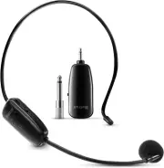 Microfono Inalambrico con Diadema Sistema y Microfono Inalambrico para Altavoces