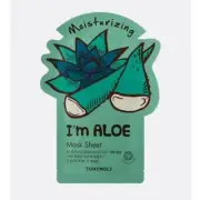 NEW! TONYMOLY pack of 10 Aloe Face Sheet Masks