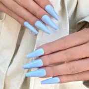 I Scream Nails Mystic Mist - Subtle Pale Pastel Light Blue Nail Polish