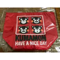 在飛比找蝦皮購物優惠-KUMAMON 熊本熊  酷Ma萌手提袋 便當袋 水餃包  