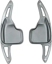 Car Steering Wheel Shift Paddles for B&MW F30 F31 F32 F10 F20 F15 F16 X1 X3 X4 X5 X6 1 2 3 4 5 6 7 Series Car Steering Wheel Shift Paddle Shift Extension Rod HTEOPOEKFR(Gray)