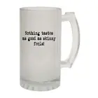Nothing Tastes As Good Skinny Feels Novelty Gift Gifts Frosted Glass Beer Stein