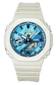 Casio G-Shock Blue Dial Quartz Sports 200M Men's Watch GA-2100AS-5A