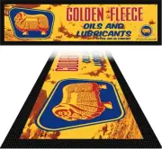 BAR MAT-Bar Runner Aussie Man Cave Beer Spill Mat Pub Rubber Golden Fleece