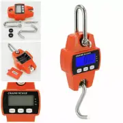 Mini Crane Scale Weight 300kg Heavy Duty Hanging Hook Scales Portable Scale