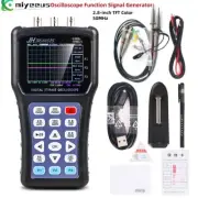 JDS6052S 50MHz Handheld Oscilloscope 2-CH Function Signal Generator 2.8" Display
