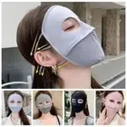 UV Protection Ice Silk Mask Full Face Face Gini Mask Sunscreen Mask Cycling