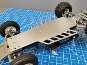 Aluminum Chassis Bottom Plate Tamiya 1/10 RC Super Champ Buggy Sand Scorcher SRB
