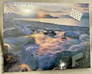 Springbok Jigsaw Puzzle Sunset at Glacier National Park NEW Factory Sealed