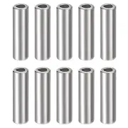 10Pcs 25mm Alloy Cord End Lock Rope Fastener End Stoppers for Lanyard Silver