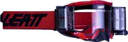Leatt Velocity 5.5 Roll-Off, goggles , color: Dark Red/Black Clear , size: One Size