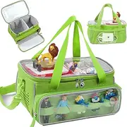 [SFYBYHEART] Carrying Case Compatible with Toniebox, Tonis Case for Tonie Characters, Tony Figures, Toniebox Starter Set, Tonie Headphones (Patent Pending) Case Only