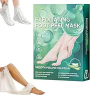 Foot Peeling Mask, Hydrating Foot Care for Dry Cracked Feet, Foot Mask for Smooth Touch Feet, 5 Pieces Per Box (1 box)