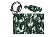 Electric Pet Dog Heater Pad Heating Mat Heated Blanket Cat Bed Thermal Protection Timer XL 90x60cm with 2 Cloth Covers
