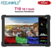 Feelworld T10 10.1 Inch Aluminium DSLR Camera Field Monitor Touch Screen 4K HDMI