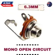 6.3MM MONO OPEN CIRCUIT PHONO PANEL SOCKET