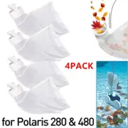 4 Pack Pool Cleaner Bags All Purpose Filter Bag for Polaris 280 480 Part K13 K16