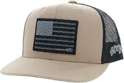 [HOOey] Men’s “Liberty Roper” Adjustable Mesh-Back Hat with Patch
