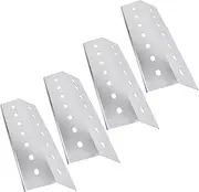 Grihero 41 x 14 cm Universal Burner Cover Gas Grill Replacement Parts for Landmann, Tepro, Enders, Mayer Barbecue, Buffalo, Napoleons, EL Fuego, Coobinox Grill and Other Model Grills, Pack of 4