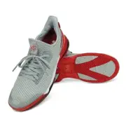 Mens KR TPC ALPHA Bowling Shoes interchange soles/heel Sizes 5-13 RH Grey/Red