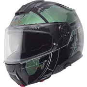 C5 Globe Black Green Modular Helmet