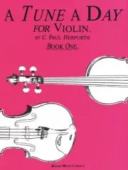 A Tune a Day Violin Book 1 Original for Beginner Learn How to Play Music Lessons