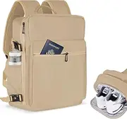 [Gluckstar] Hand Luggage Backpack for Easyjet Hand Luggage 45 x 36 x 20 Airplane Cabin Bag, 30L Travel Backpack Under Seat Hand Luggage Bag, 17 Inch Carry-on Laptop Backpack for Men and Women