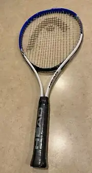 HEAD Ti. CONQUEST TENNIS RACQUET-TITANIUM BLUE / WHITE Grip sz. 4-3/8"