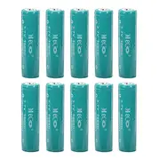 10PCS MECO 3.7v 4000mAh Protected Rechargeable 18650 Li-ion Battery