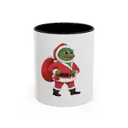 Pepe The Frog Santa Clause Christmas Coffee Breakfast Mug, Gift, Funny