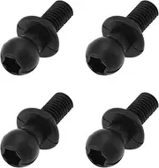 ECSiNG 4pcs Ball Head Screw Fastening Rear Light Threaded Bolt Plastic Ball Mount Screw Replacement Part 6V0945246 Compatible with VW Compatible with Caddy