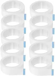 Healvian Eyelash Extension Supplies 10 Rolls Lash Tape 4.3m/roll Adhesive Fabric Lash Extension for Professionals