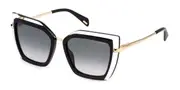 Police SPLP43 STARLIGHT 1 0Z50 Men's Sunglasses Black Size 54