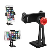 Phone Holder for Tripod, Metal Cellphone Tripod Adapter 360 Degree Rotation V...