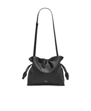 Loewe Flamenco Drawstring Clutch Bag One size black