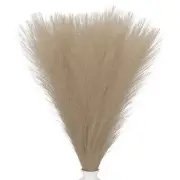 24in Pampas Grass Decor,30pcs Artificial Pampas Grass Bulk Fluffy,Brown