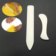 2Pcs Leather Craft Scoring Folding Creasing Edges Paper Sewing Letter Open Tools