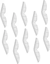 Hohopeti Seal Nose Cushions 20 Pack Mask Accessories Silicone Nose Pads Anti-Fog Strips for Glasses