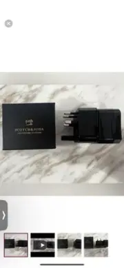 *Rare*Scotch & Soda Amsterdam couture Universal Adapter For UK EU And AU Sockets
