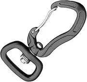 Carabiner Clip Rotatable Strong Sturdy Connector - Lightweight Aluminum Carabiners Stable, Stable, Reliable Carabiners For Hanging Hammocks And Fixing Camping Equipment, A Durabl Clip