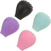 OATIPHO Silicone Makeup Brush Covers 4pcs Travel Holder Case for Foundation Makeup Brush Storage Organiser