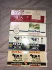 Collection Evaporated Milk Can Labels (Lot 17) NICE Summit Larry Snowball IDYL