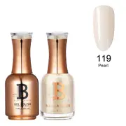 Billionaire Gel Polish UV LED & Nail Lacquer Duo 119 Pearl 15ml
