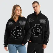 [Nena and Pasadena AFL] Carlton Blues AFL Mono Pullover Jet Black