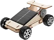 KOMBIUDA Solar Car Model Making Kit DIY Educational Engineering Experiments Science Project Prop for Students