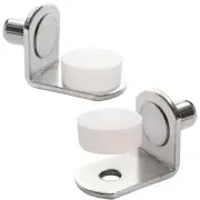 1/4 Inch Cabinet Shelf Support Pegs Metal Shelving Pins for Bookshelf Shelves...