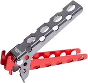 Leeofty Aluminum Pot Clamp Pan Handler Pot Lifter Cooking Gripper Camping Cookware Dish Holder