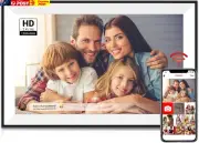 Digital Picture Frame Wifi, 10.1" Frameo Digital Photo Frame Touch Screen with 3