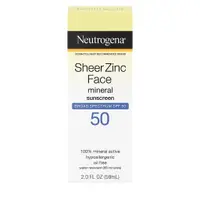 在飛比找蝦皮購物優惠-Neutrogena Sheer Zinc Pure & F